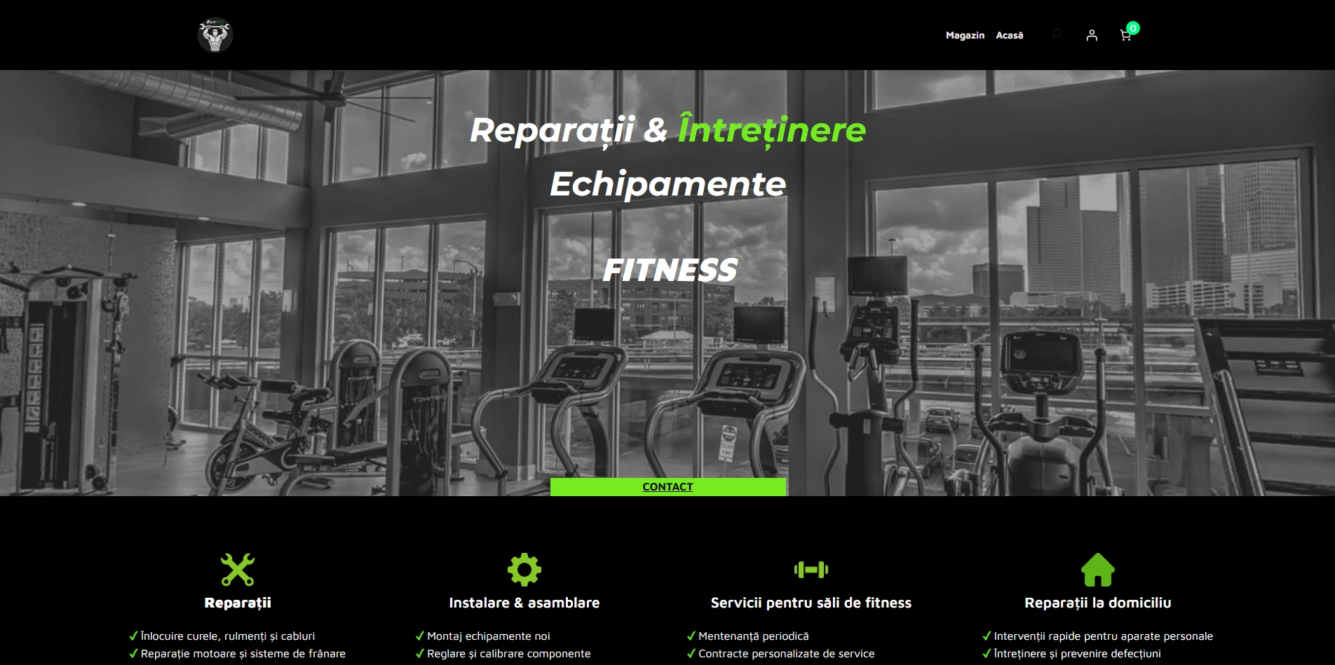 BenFit — site web fitness