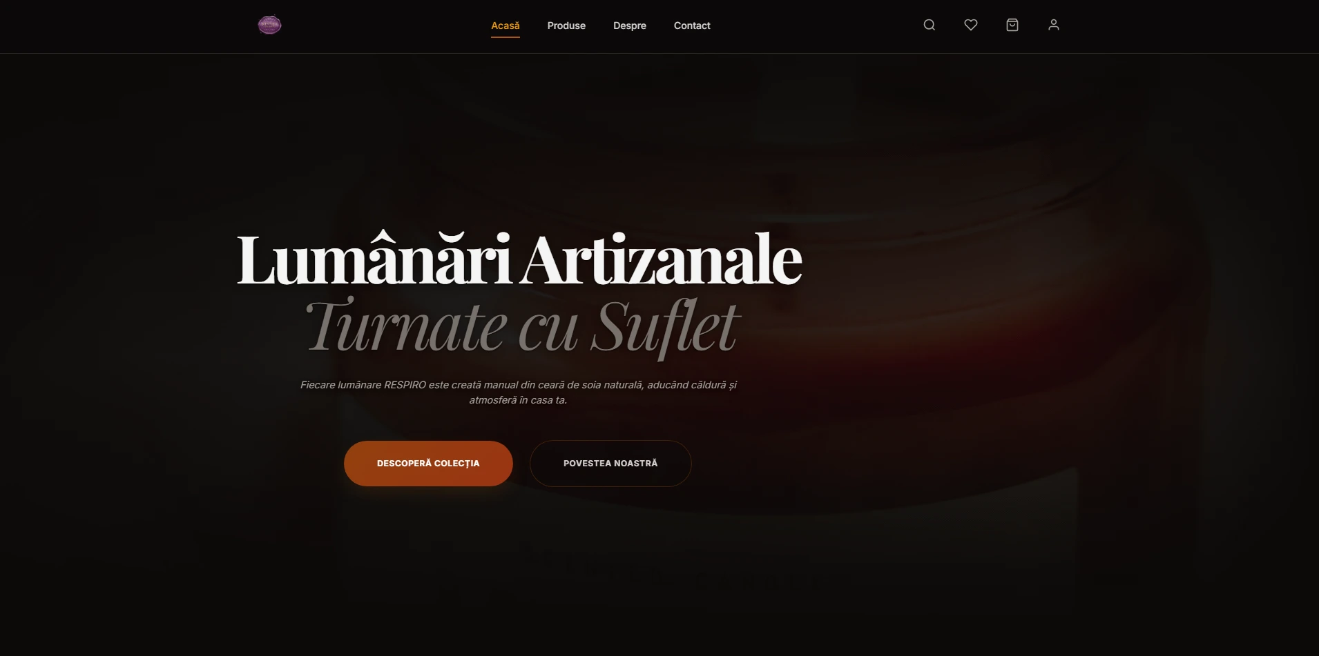 Respiro by Ioana Popoviciu — web development